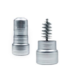 데일리쇼핑 자동차 밧데리 터미널 브러쉬 청소솔 크리닝 부식 녹제거 탑터미널 배터리 포스트, 0.06ml, 3개