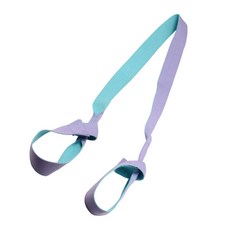 요가 매트 벨트 피트니스 운동 스트레치 캐리 스트랩 조절 가능한 스포츠 슬링 어깨 캐리 벨트 스트레칭 밴드, 색상: 9. black, 1개