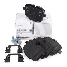 BMW 정품 브레이크패드 MP G11 G12 G14 G16 후면 34216867175, 후면Set-34216867175