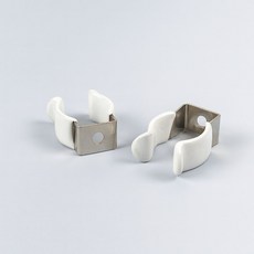 LED 형광등 고정클립 고무 클램프 고리 T6 화이트, 1개