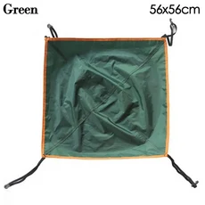 경량 방수 플라이 해먹 커버 자동 텐트 타프 야외 캠핑 여행용 햇빛 가리개, 01 CHINA, 01 Green-56x56cm