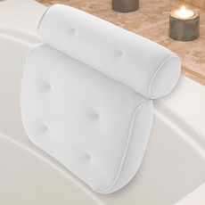 PVC 메쉬 쿠션 반신욕 목욕 욕조베개 흡착 머리받침, 프리미엄 욕조베개, 프리미엄욕조베개
