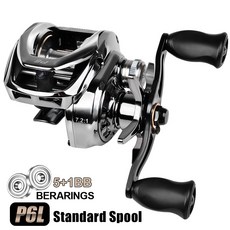 PROBEROS 水滴輪 7.2:1 齒輪比 8KG 煞車力 5+1BB 軸承 磁力煞車系統, 左手輪