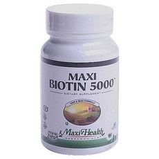 維生素B7護髮護膚保健食品膠囊, 60顆, 1罐
