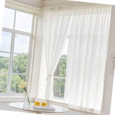 거실 침실 창가 장식 가림막 주름 원단 햇빛 조절 사생활 보호 공간 분리