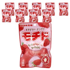 UHA 味覺糖 Q彈甜甜圈造型軟糖 Mito Tocchiaika 草莓口味, 10個, 45g