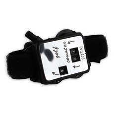 골프스코어카운터 손목시계형 1개입 골프시계카운터 검정, 1개