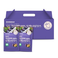 NFC 착즙 유기농 푸룬주스 80ml x 30포 푸룬주스 장건강 식이섬유, 2.4L