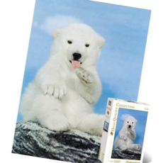 직소퍼즐 - 500조각 아기 백곰 cl30364 사진퍼즐 동물퍼즐 취미퍼즐, 1개