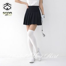 [순이야] S.여성 봄가을 골프 빅사이즈 테니스 플리츠 주름 치마 바지