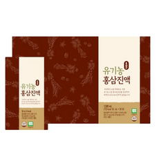 ORGA 유기농 6년근 홍삼진액 30p, 4개, 1.5L