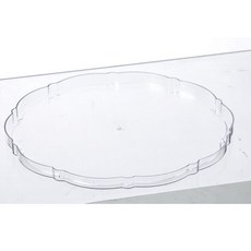 微波爐加熱防濺蓋 果蔬防塵罩 保鮮儲物罩 耐高溫食品級通用蓋, 1個, 加厚底盤【單獨底盤】