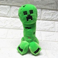 마인크래프트 크리퍼 인형 봉제 캐릭터 굿즈 크리퍼 선물용, 25cm 쿠리파