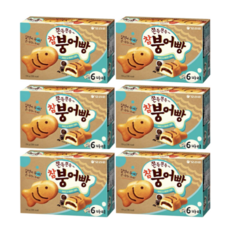 오리온 참붕어빵 6마리 174g, 6개
