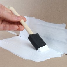 오몽숲 스폰지 붓 2.5CM 물감붓