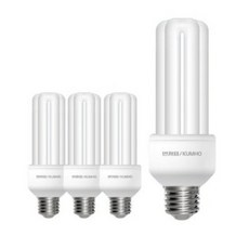 번개표 E30EX-D 안전기 내장형 램프 30W HYG/4U30W 4p, 주광색, 8세트