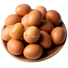 전라도청년 하루에 두번구운 HACCP인증 구운계란 훈제란 30구 무료배송+핑크솔트증정, [파손보장] 정직한 구운계란 30구 중란, 1개