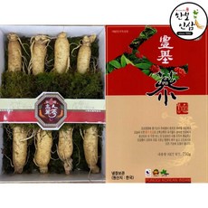 6년근 인삼 7뿌리내외 실속선물포장 500g 풍기인삼시장 한보인삼사, 0.5kg, 1세트