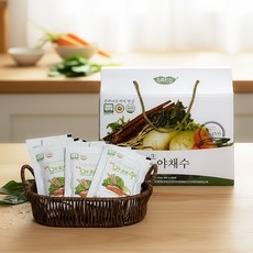 초록한입 생생 유기농 야채수 주스, 110ml, 30개