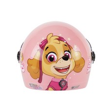 華泰 K857 兒童安全帽 汪汪隊半罩安全帽 小朋友卡通安全帽, 天天款3-淺粉,K857S小童:47-50cm, 1個