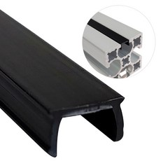 알루미늄 프로파일 부품 쫄대 홈커버 40용 블랙 길이 3M, 1개