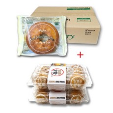 [1+1 혼합세트] 쁘띠리얼 구운도너츠 25입 + 소보로앙빵 24입, 1세트, 400g