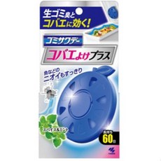 小林製藥 垃圾桶廚餘桶廚房除臭貼 (香草薄荷) 60天 強力消臭, 2.7ml, 1個