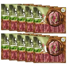 초심 명품 오리 슬라이스 400g x 10개 대용량 강아지간식 육포