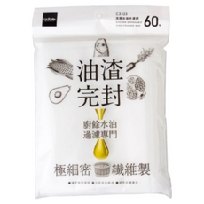UdiLife 不織布流理台油水濾網 C3325 廚房水槽過濾網, 1套裝, 60枚