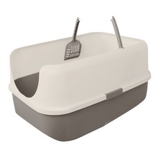 한큐뚝딱 고양이 자이언트 화장실 평판형, 애쉬그레이, 1개