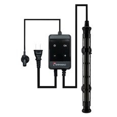 SHINMAO DLT三位數顯示鈦管加溫器，精準控溫，高溫斷電保護，水族箱加溫必備, 1套