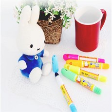 짱이상회 동아 미피 제트스틱 고체형광펜 5색 컬러고체펜