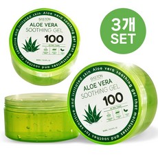 게스통 알로에베라 수딩젤 100, 3개, 300ml