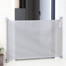 HK.sell HK.sell半自動滾輪網狀擋板安全門 寬140cm, 灰色