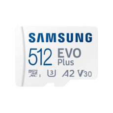 三星電子 Micro SD 卡 EVO PLUS 512G MB-MC512KA/KR, 512GB