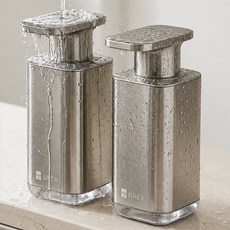 브렉스 프리미엄 주방 욕실 자동 디스펜서, 1개, 메탈