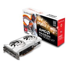 SAPPHIRE PURE Radeon RX 9060 XT GAMING OC 16GB 그래픽 보드 11350-02-20G VD9221