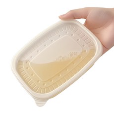 대성에코팩 밀폐 죽용기 대 900ml, 100세트, 1개입