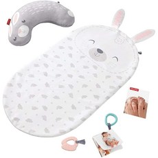피셔 프라이스 (fisher price) 아기 체육관 감각을 키우자 토끼의 아기 마사지 세트 [0개월 ~], 1개