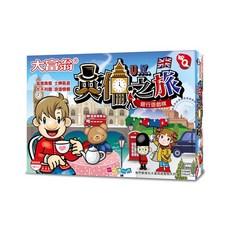 大富翁 粉Q 英倫之旅(A771) 銀行遊戲棋, 1個