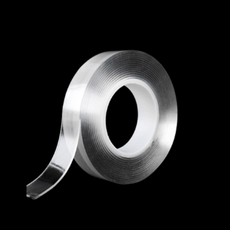 투명 아크릴 양면테이프 2cm x 3M 두께 1mm, 2개