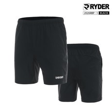 라이더 배드민턴 편한 운동 반바지 남성 여성 4부 팬츠 하의 블랙 2026RBP-1