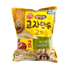 오뚜기 맛있는 교자만두 380g 2개
