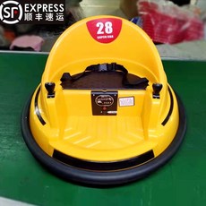 전동차 미니 범퍼카 어린이 선물 푸쉬카 키즈 붕붕카 드라이브 카트 유아 배터리 전동 실내, 06.노란색 2.4G