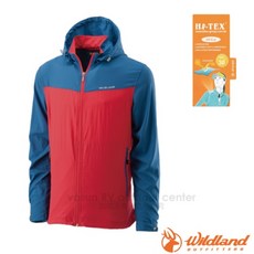 Wildland 荒野 男 彈性抗UV輕薄外套 連帽休閒防曬外套