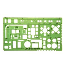 （快速出貨）室內設計模板 - 1:50 模板 905, 1個