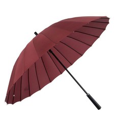good 24骨雙人雨傘大號暴風加固防風男士晴雨傘長柄商務直杆復古傘