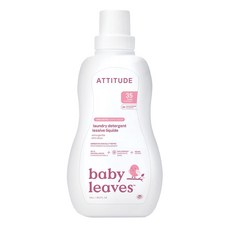 ATTITUDE艾特優 嬰幼兒洗衣精 1.04L 無香味 低敏配方 EWG認證 99.7%源自天然, 1瓶