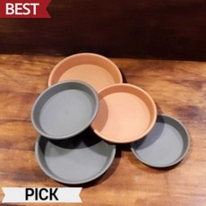 이태리컬러 플라스틱 화분받침 8호 화분물받이 받침대 물받이 픽앤코401, 아레나 컬러