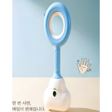 다있어유 클린핸드 내장형 배변 집게 강아지 반려견, 1개, 미스터 블루